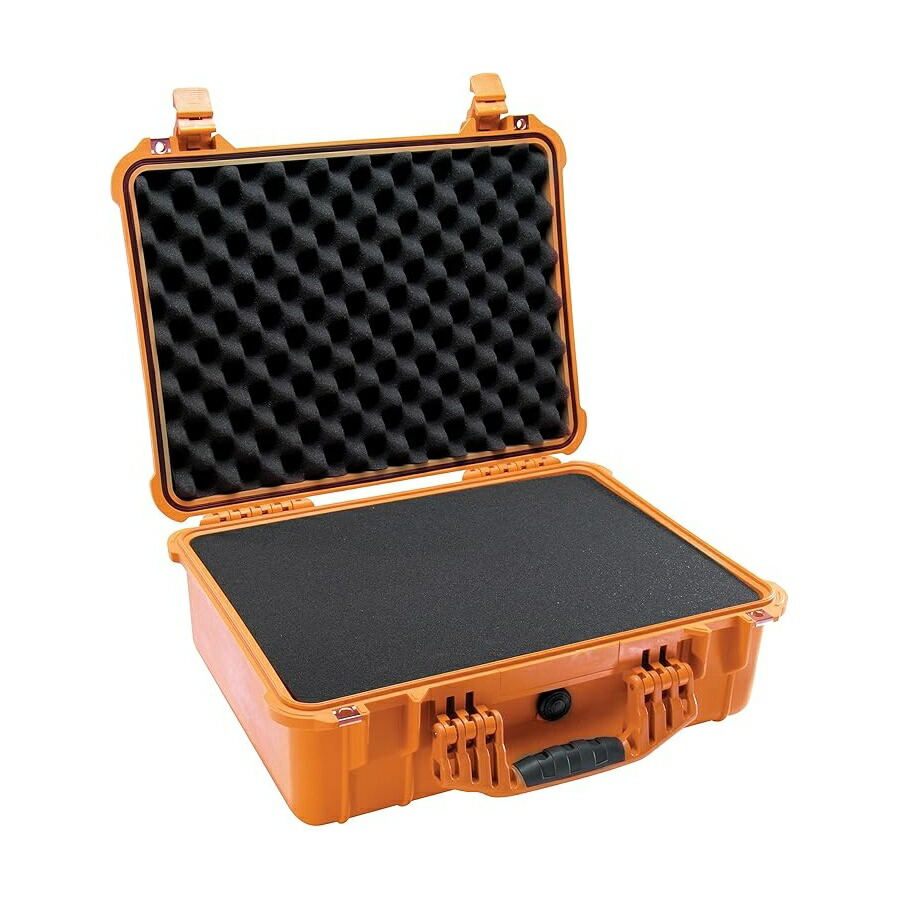 伽藍鳥 1520 質問用紙付き添い人容れもの (オレンジ色) Pelican 1520 Case With Foam (Orange)