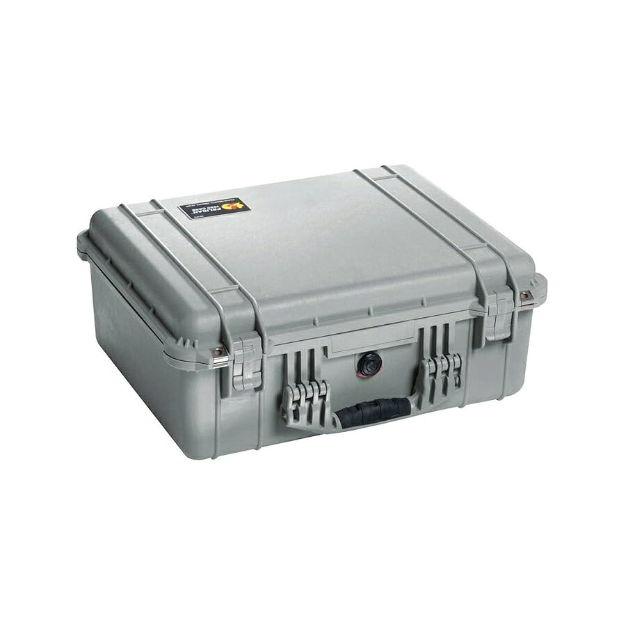 伽藍鳥 1550 質問用紙付き添い人容れもの (しろがね色) Pelican 1550 Case With Foam (Silver)