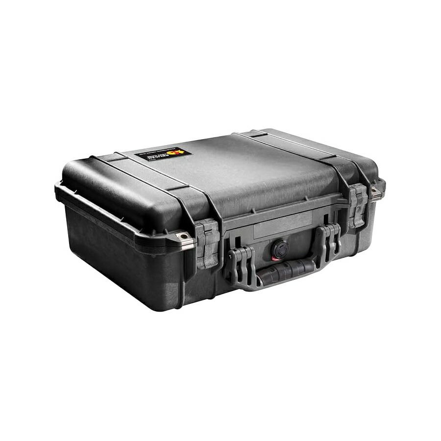 伽藍鳥 1500 容れもの パッド入り口・入口ディバイダーセット付き添い人 (黒いこと) Pelican 1500 Case With Padded Divider Set (Black)