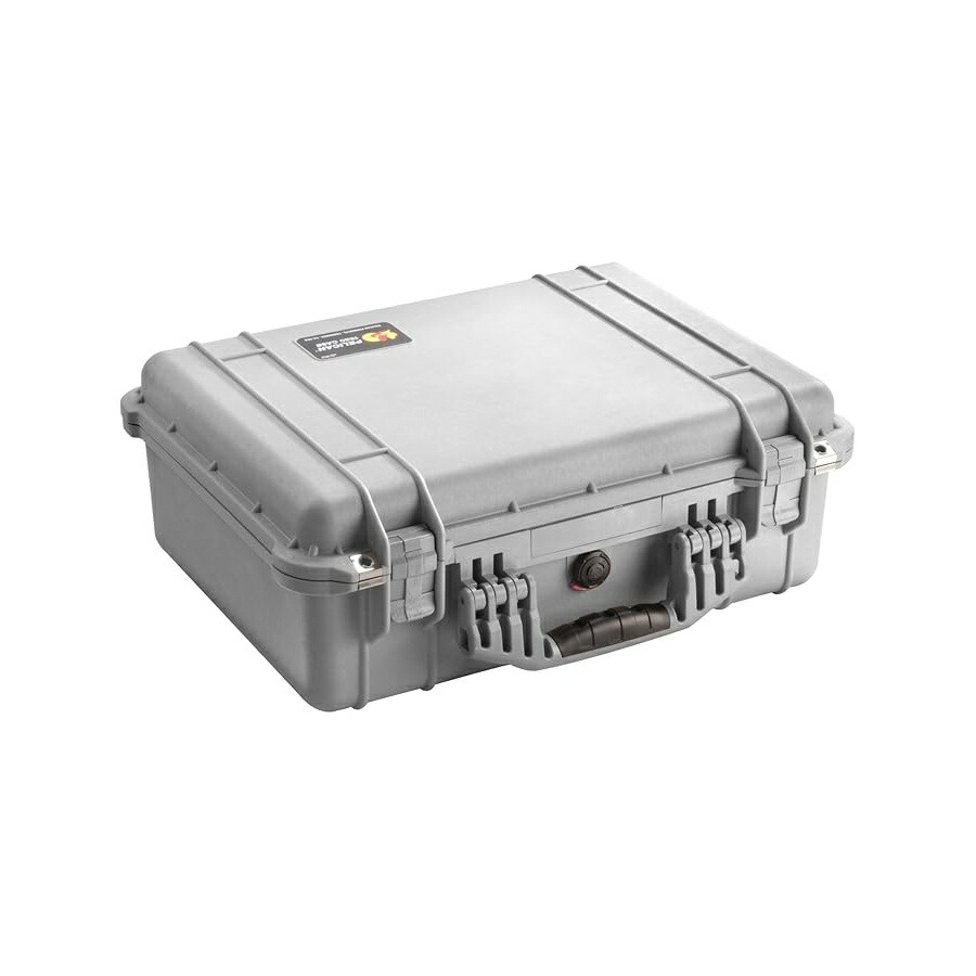 伽藍鳥 1520 質問用紙付き添い人容れもの (しろがね色) Pelican 1520 Case With Foam (Silver)