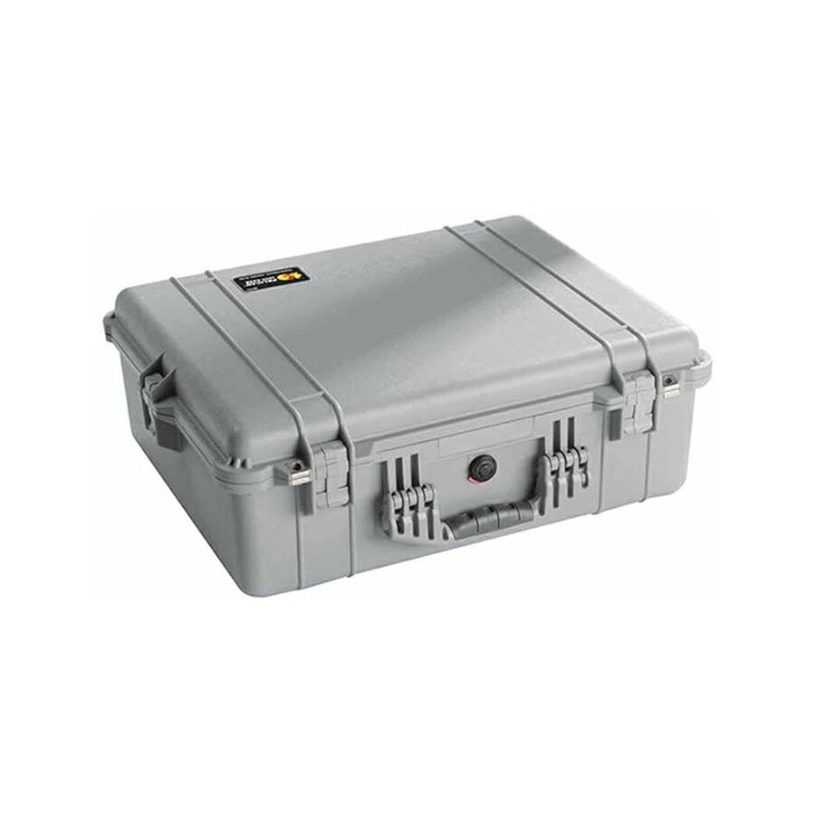 伽藍鳥 1600 容れもの 質問用紙なし (しろがね色) Pelican 1600 Case No Foam (Silver)