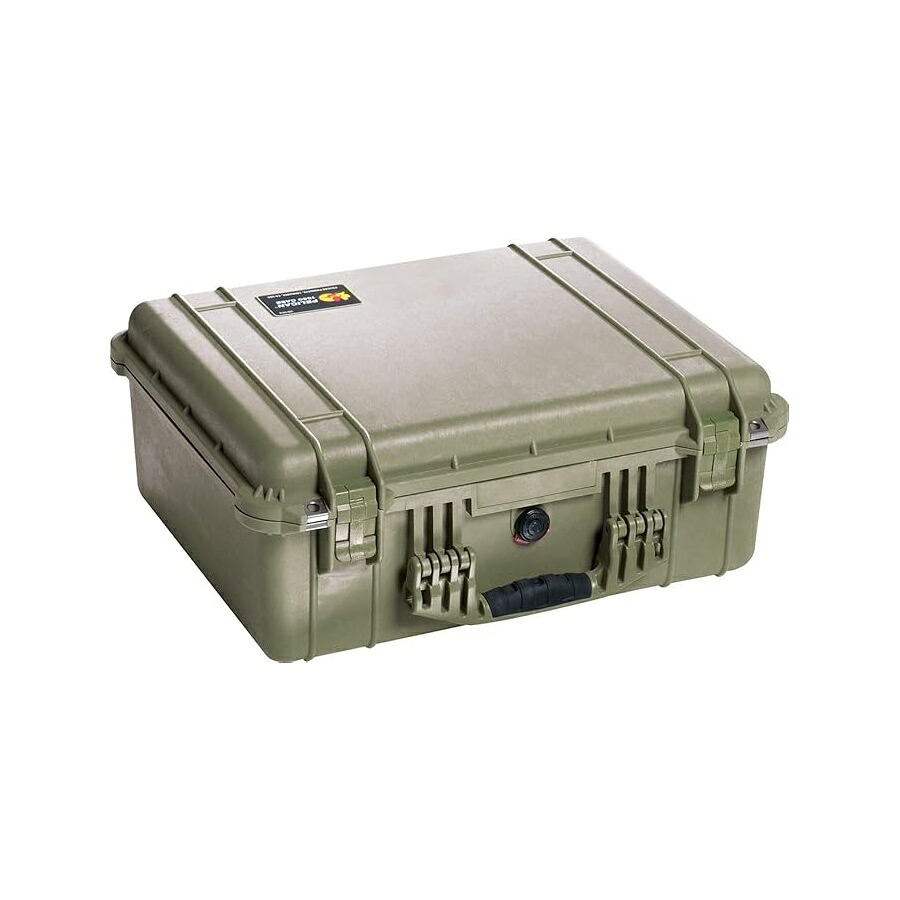 伽藍鳥 1550 質問用紙付き添い人容れもの (OD 緑であること) Pelican 1550 Case with Foam (OD Green)