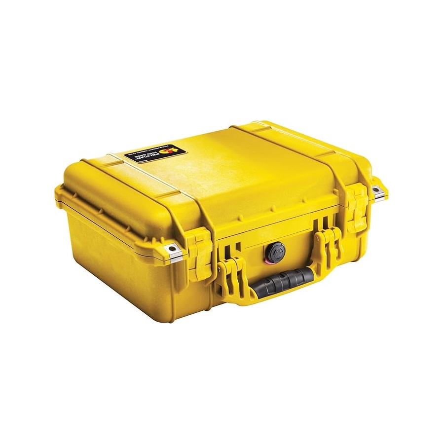 伽藍鳥 1450 質問用紙付き添い人入れもの (黄色) Pelican 1450 Case With Foam (Yellow)