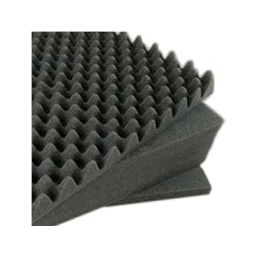 伽藍鳥 1495 質問用紙 3 点書き割り (黒いこと) Pelican 1495 3-Piece Foam Set (Black)