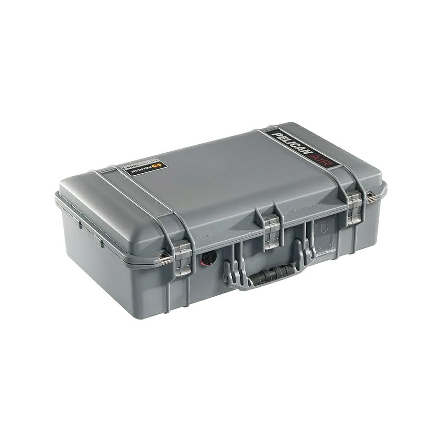 伽藍鳥 エア湖 1555 質問用紙付き添い人容れもの (しろがね色) Pelican Air 1555 Case With Foam (Silver)