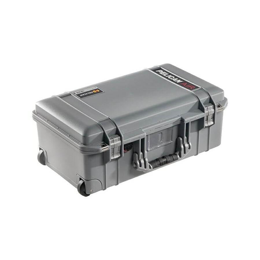 伽藍鳥 エア湖 1535 質問用紙付き添い人容れもの (しろがね色) Pelican Air 1535 Case With Foam (Silver)