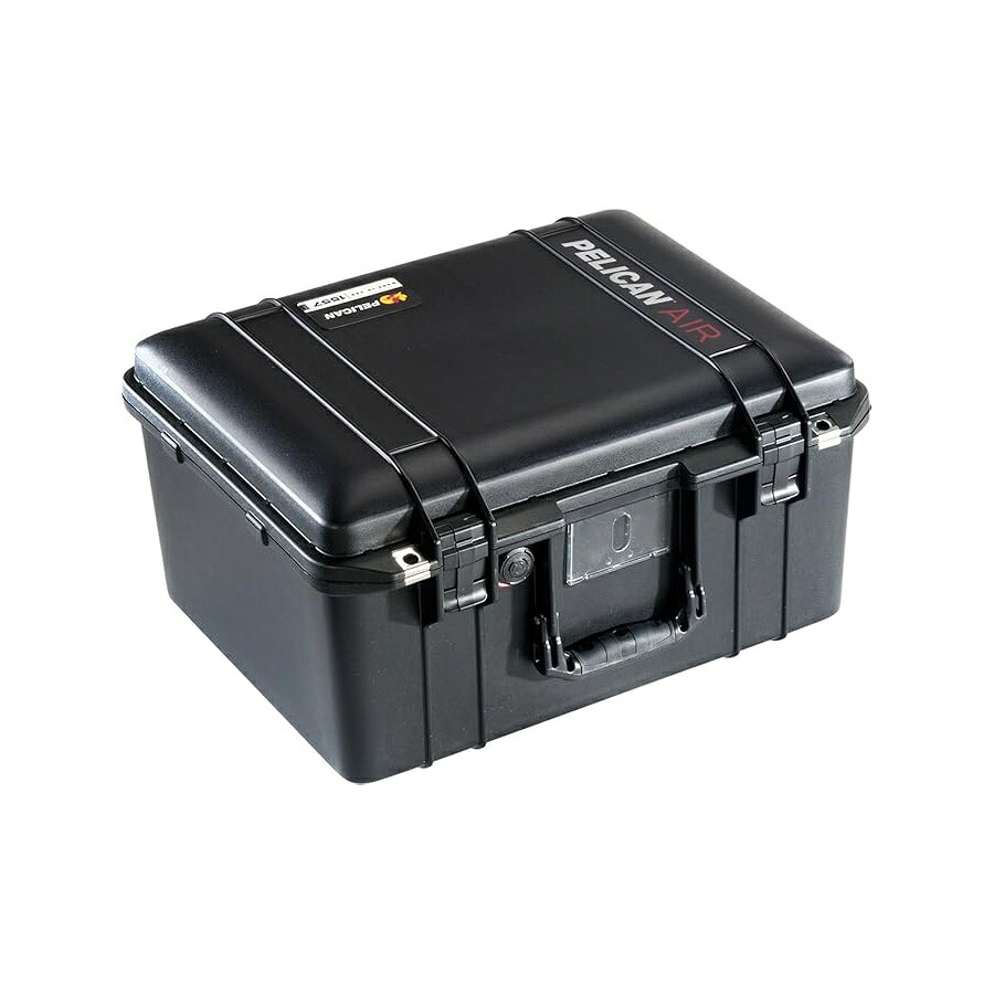 伽藍鳥 エア湖 1557 質問用紙付き添い人容れもの (黒いこと) Pelican Air 1557 Case with Foam (Black)