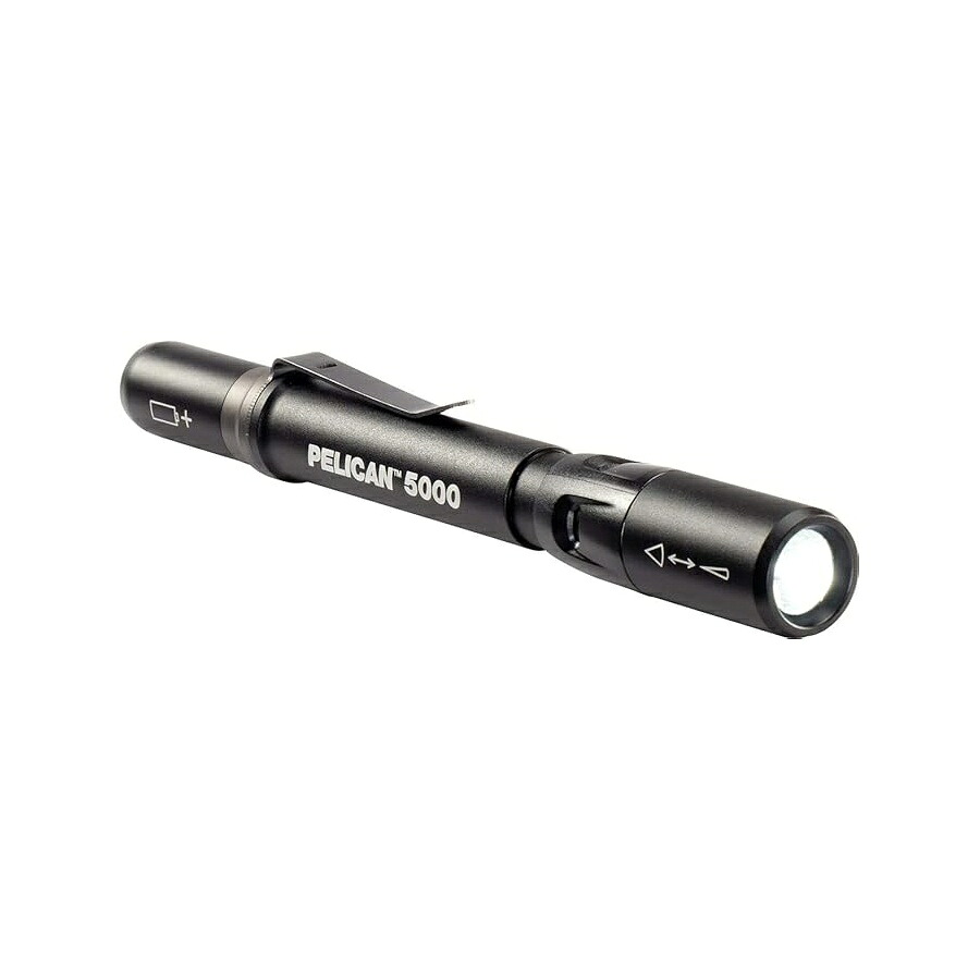 伽藍鳥 5000 LED 懐中照明ランプ (黒いこと) Pelican 5000 LED Flashlight (Black)