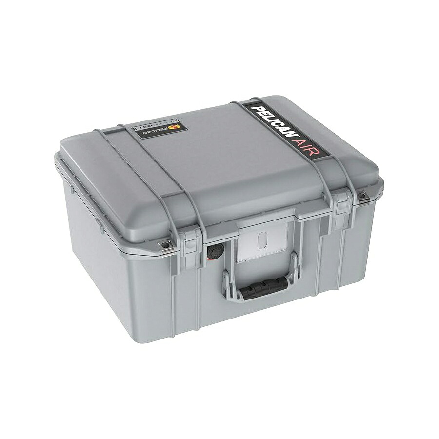 伽藍鳥 エア湖 1557 質問用紙付き添い人容れもの しろがね色 Pelican Air 1557 Case With Foam Silver