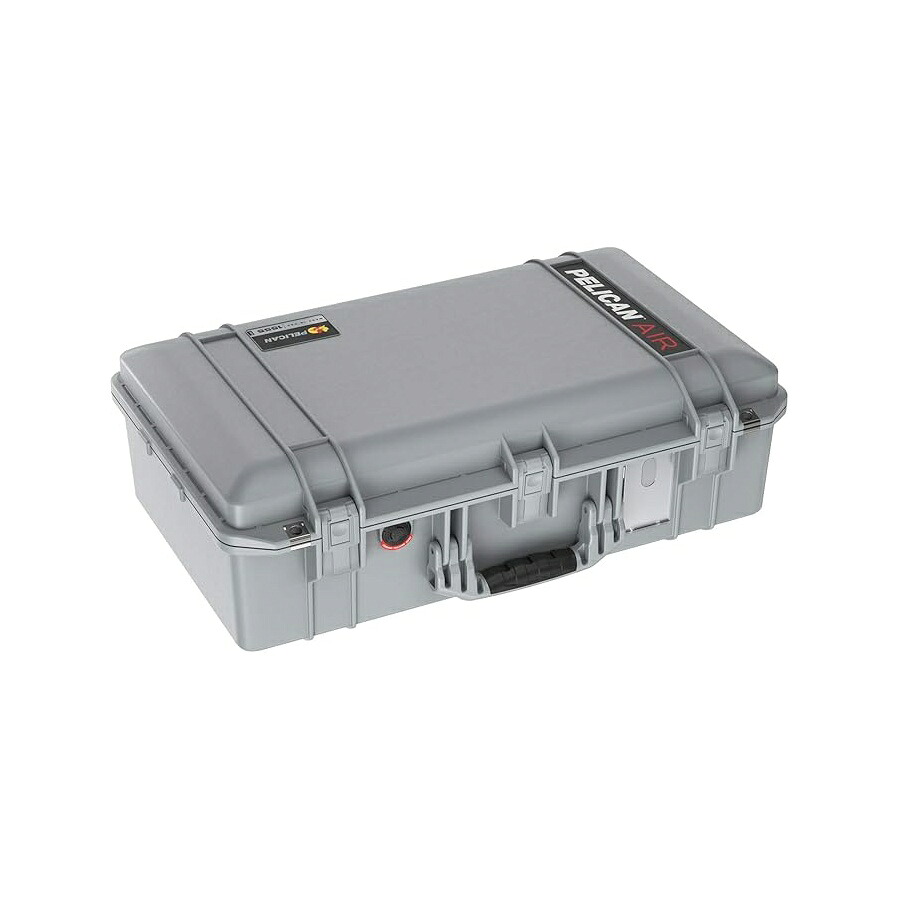 伽藍鳥 エア湖 1555 質問用紙付き添い人容れもの しろがね色 Pelican Air 1555 Case With Foam Silver