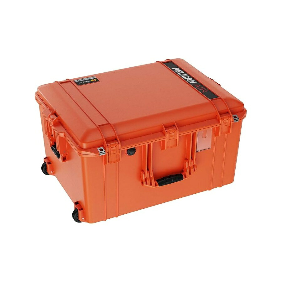 伽藍鳥 エア湖 1637 容れもの 質問用紙なし オレンジ色 Pelican Air 1637 Case No Foam Orange