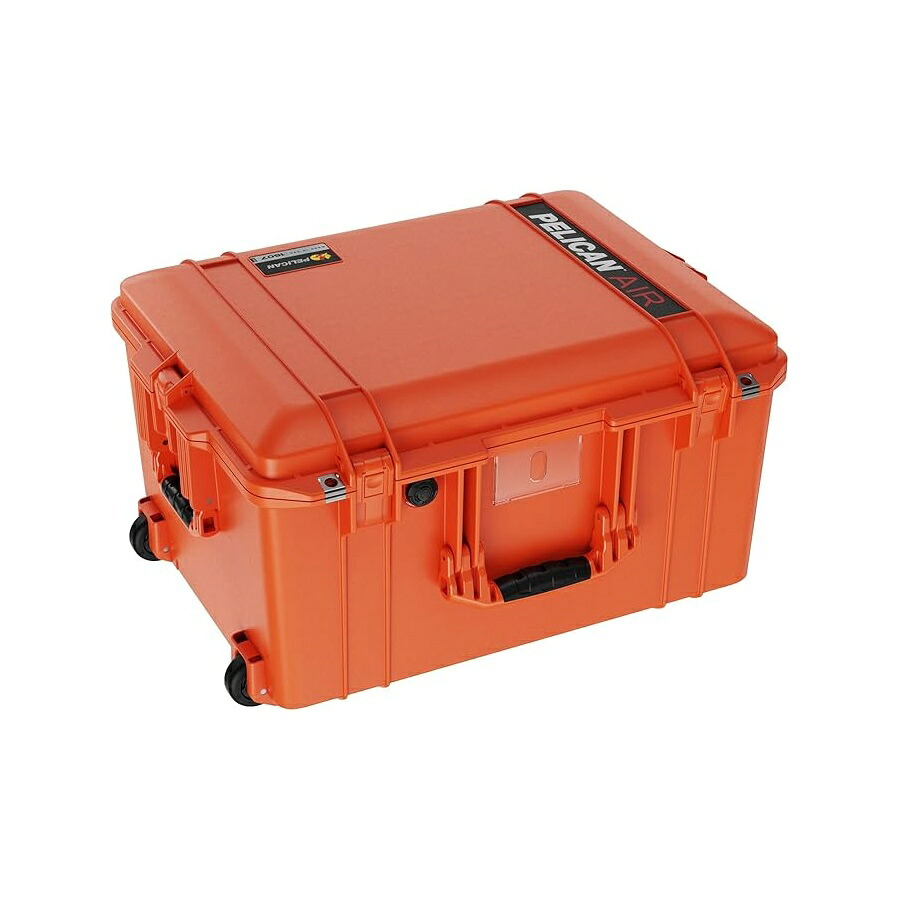 伽藍鳥 エア湖 1607 容れもの 質問用紙なし オレンジ色 Pelican Air 1607 Case No Foam Orange