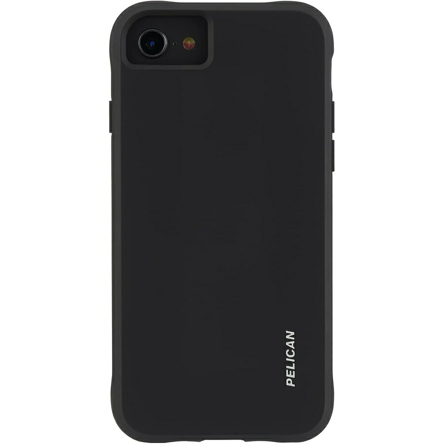伽藍鳥 レンジャー つづき物 iPhone SE/7/8 入れもの [無線電話申し受ける相応う] 傷押しとどめる科学技術付き添い人保護することスマホケース [15 フート 圧砕機点数の落っこちる保護すること] か細い 押しかぶせる 黒いこと Pelican Ranger Series iPhone SE/7/8 Case [Wireless Charging Compatible] Protective Phone
