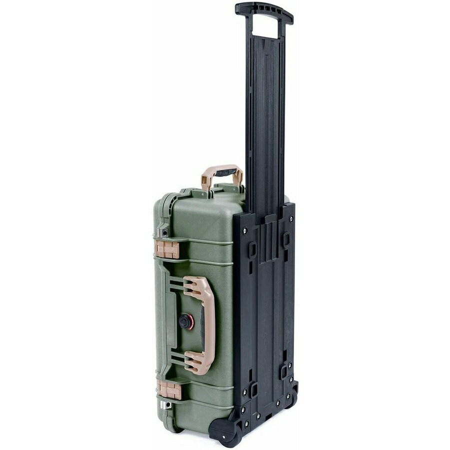 OD 緑であること \u0026 タン 伽藍鳥 1510 容れもの 空になります  OD Green \u0026 Tan Pelican 1510 Case. Comes Empty.