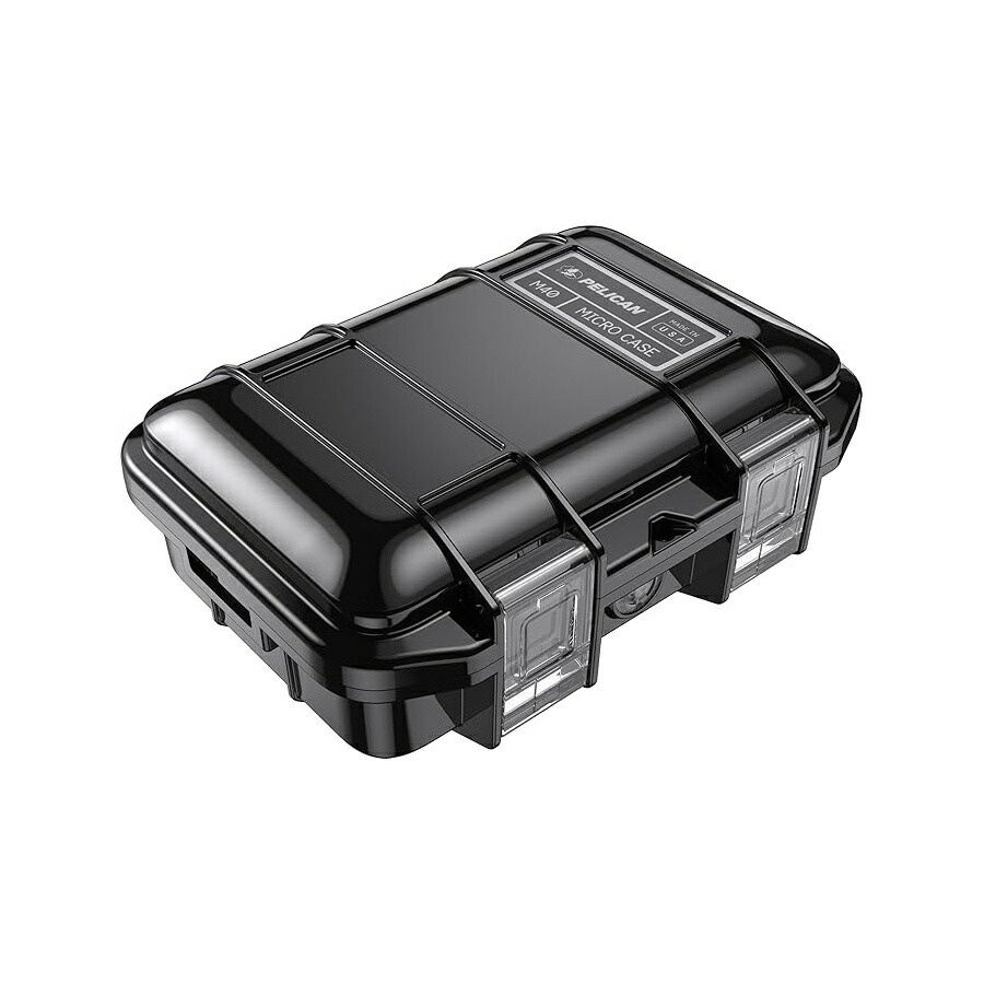 伽藍鳥 M40 マイクロ容れもの (黒いこと) Pelican M40 Micro Case (Black)