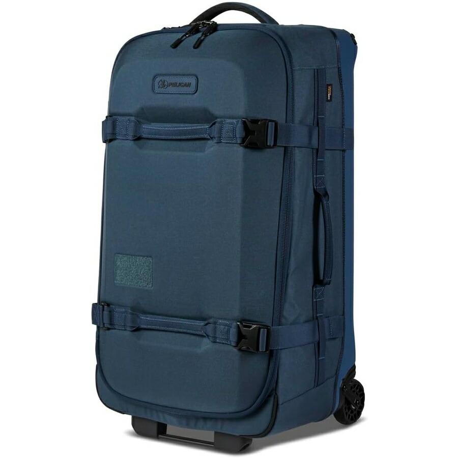 伽藍鳥 Aegis Luggage チェックインダッフルバッグ キャスター付き添い人 28 in 旅行バッグ キャスター付き添い人 (インディゴ) Pelican Aegis Luggage Check インチ Duffel Bag with Wheels 28 Inch Suitcase with Wheels (Indigo)