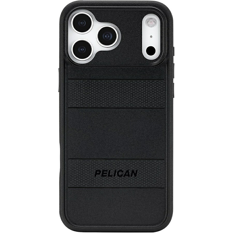 伽藍鳥 プロテクター iPhone 17 Pro Max 容れもの [MagSafe 相応う] 16 フート軍事評価の落っこちる防御することを備えた牢固たるな磁気スマホケース iPhone 17 Pro Max 用高耐久電話を掛ける取りまかなう 黒いこと Pelican Protector iPhone 17 Pro Max Case [Compatible with MagSafe]