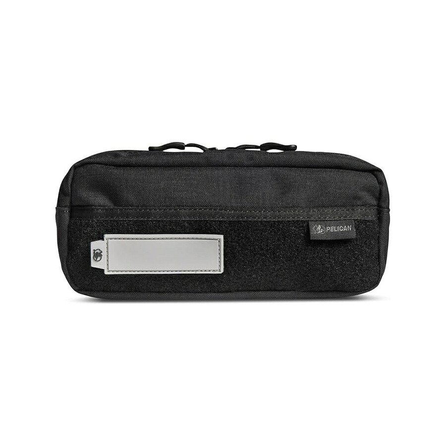 伽藍鳥 Aegis EDC Molle 合財袋 (8 in x 4 in) イージス うしろ側容器に並べるとダッフル用 (黒いこと) Pelican Aegis EDC Molle Pouch (8\