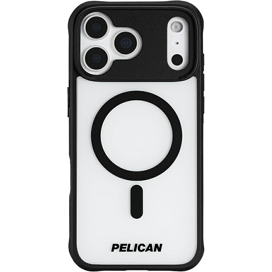 伽藍鳥 Ranger iPhone 17 Pro Max 入れもの [MagSafe 相応う] 14 フート軍事点数の落っこちる保護することを備えた手ごわいな磁気スマホケース iPhone 17 Pro Max 用高耐久電話を掛ける押しかぶせる 無光沢せつ然たる/黒いこと Pelican Ranger iPhone 17 Pro Max Case [Compatible with MagSafe]