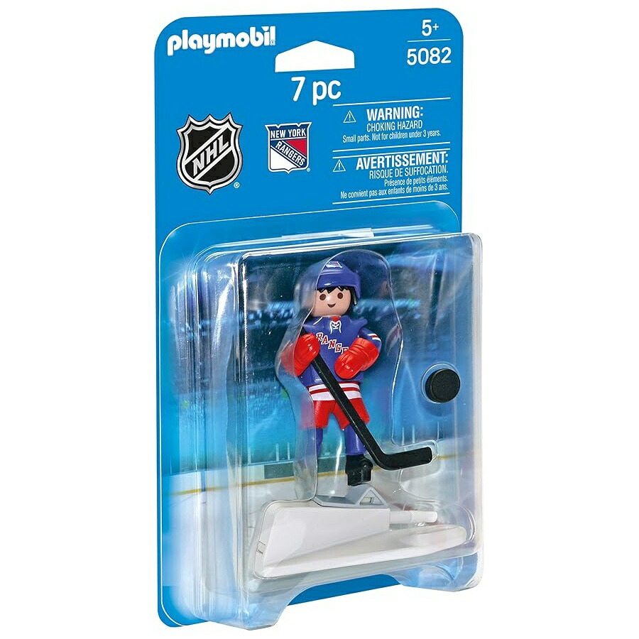 プレイモービル NHL ニューヨーク州 レンジャーズ運動選手 Playmobil NHL New York Rangers Player