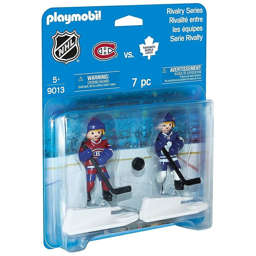 プレイモービル NHL 競争相手 続きもの MTL 対 TOR プレイセット Playmobil NHL Rivalry Series MTL vs TOR Playset