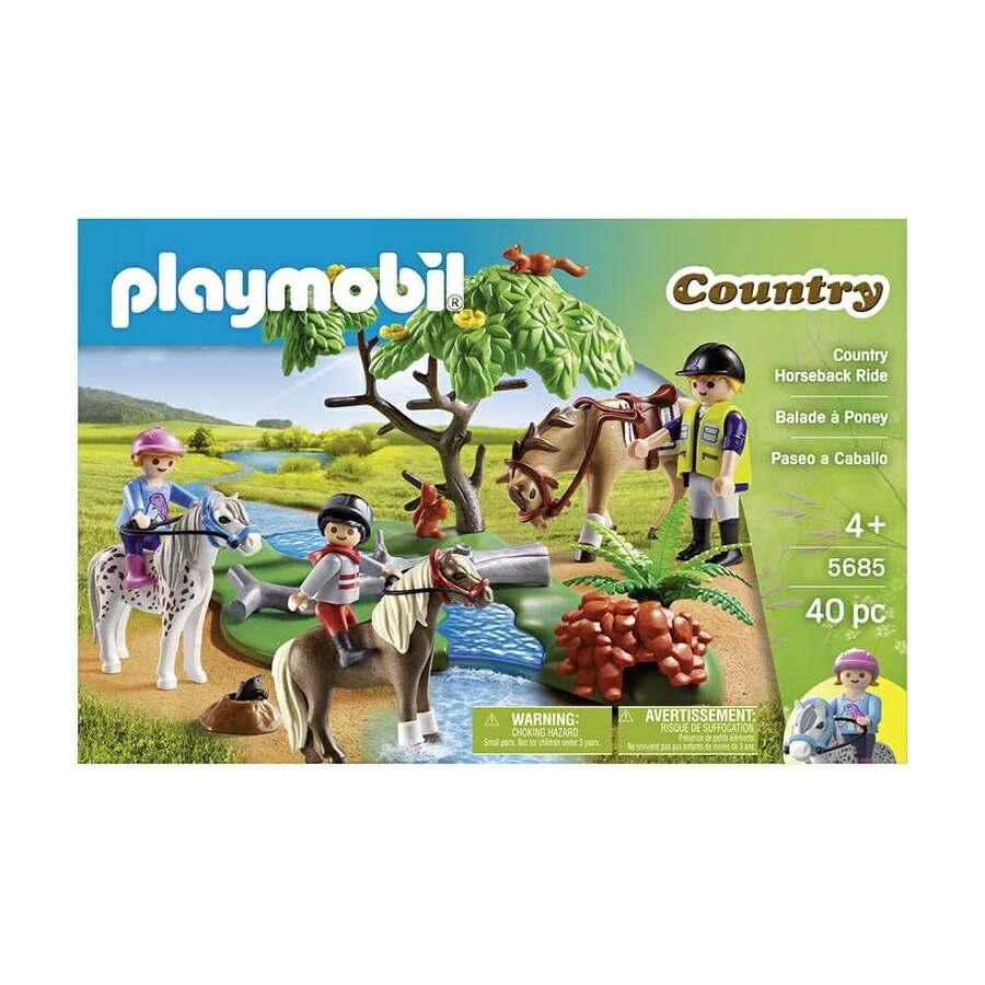 プレイモービル カントリー乗り馬プレイセット Playmobil Country Horseback Ride Playset