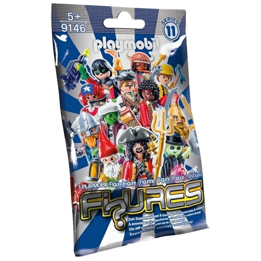 PLAYMOBIL 図形 つづき物 11 青色 不可思議 風呂敷き包み PLAYMOBIL Figures Series 11 Blue Mystery Pack