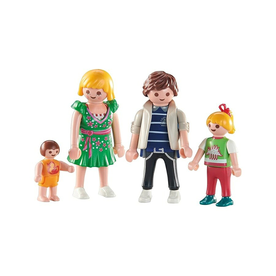プレイモービル 6530 今めかしい 身寄り 可塑性物質荷造り 箱なし Playmobil 6530 Modern Family Plastic Packaging, No Box