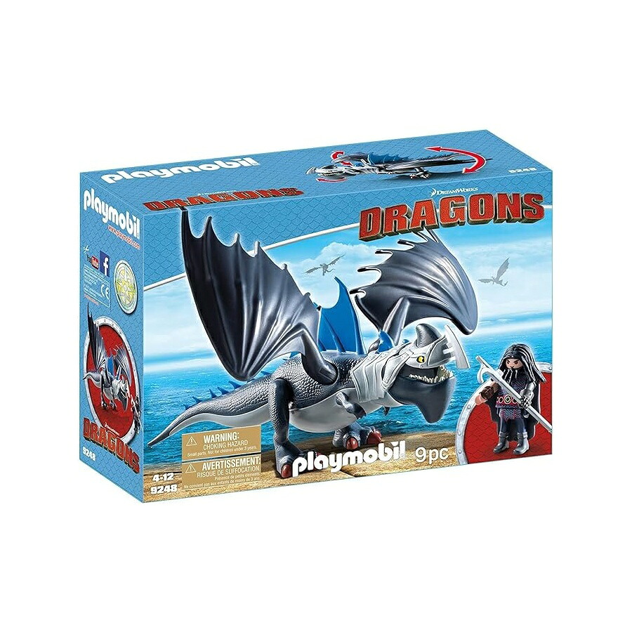 プレイモービル ヒック・トゥ・トレーニング・ユア・ドラゴン ドラゴ＆サンダークロー Playmobil How to Train Your Dragon Drago & Thunderclaw｜i-selection