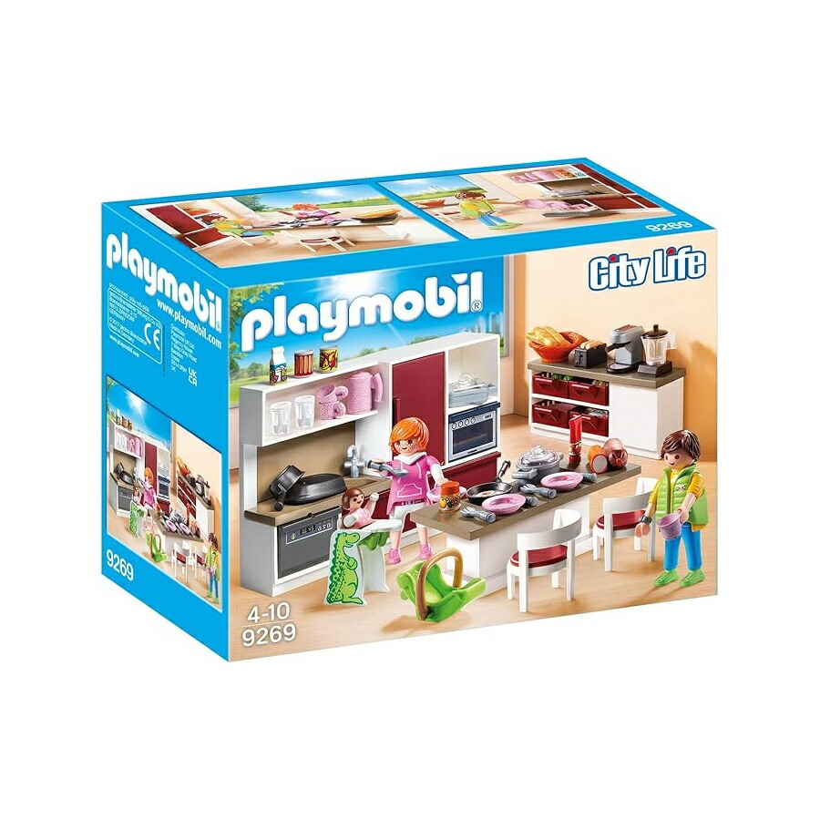 プレイモービル 勝手もと プレイセット Playmobil Kitchen Playset