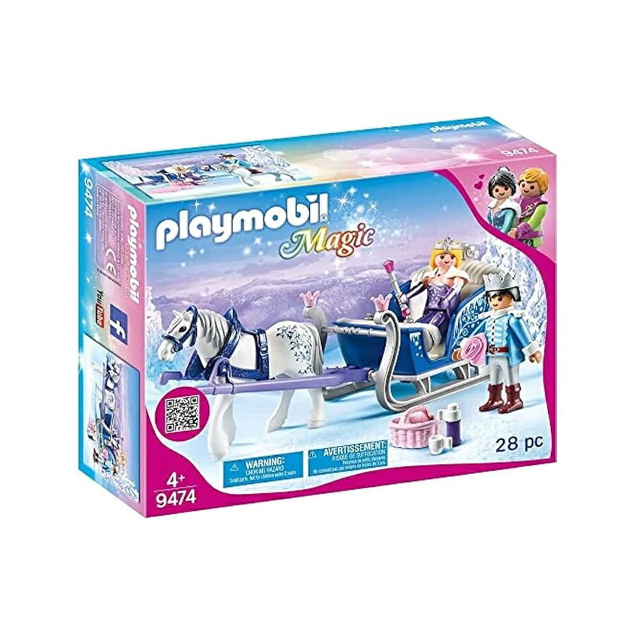 ロイヤル好一対とプレイモービルのそり Playmobil Sleigh with Royal Couple