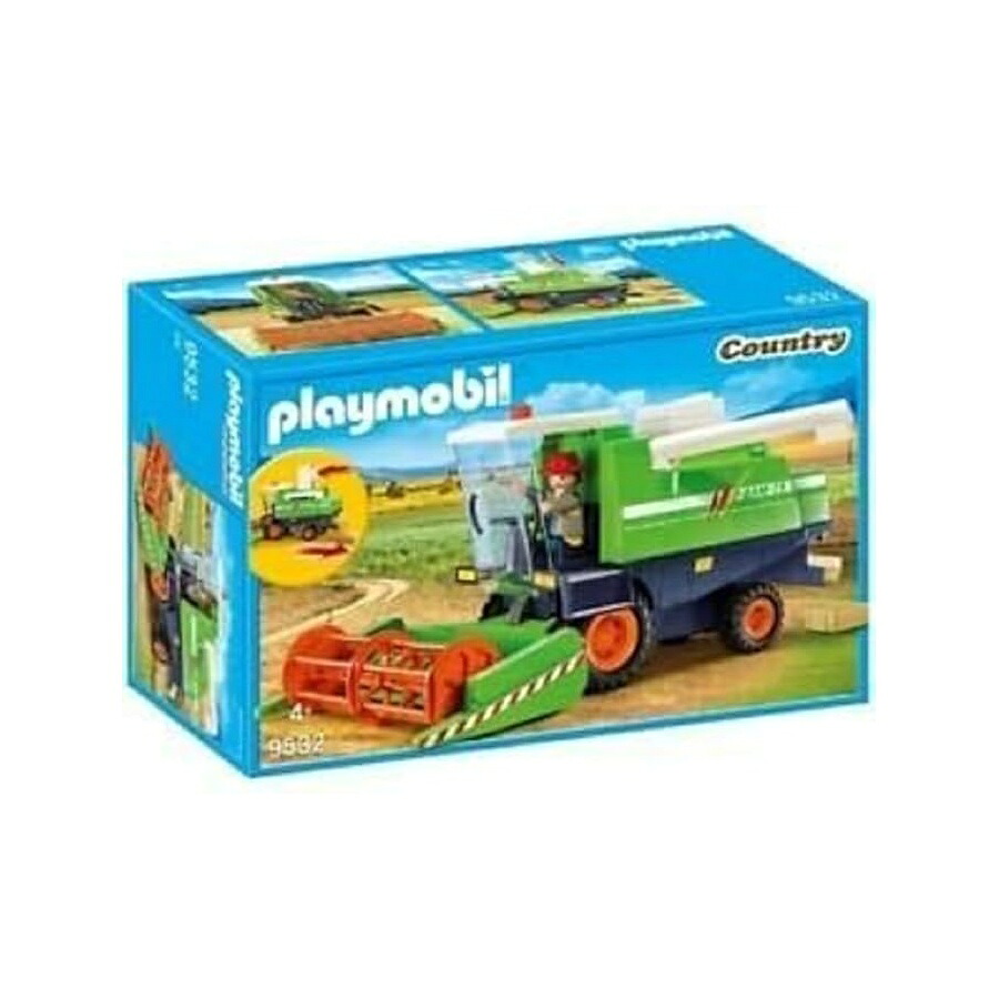 プレイモービル カントリー 9532 コンバインハーベスター 4 年以上 Playmobil Country 9532 Combine Harvester 4+ Years