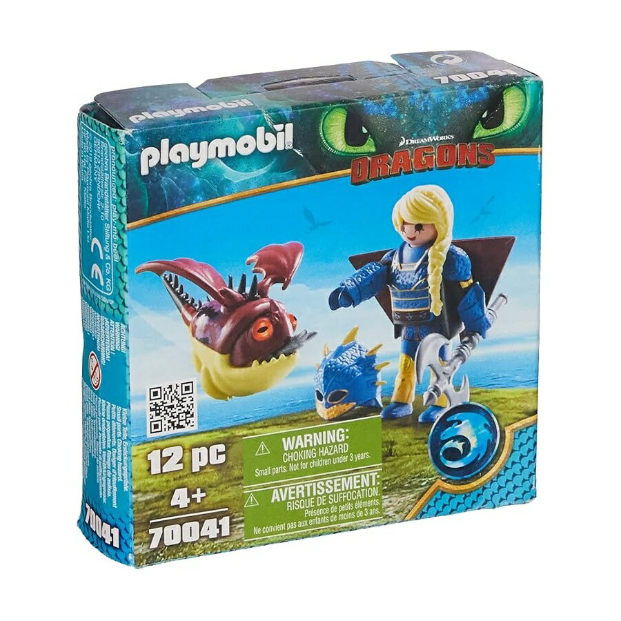 プレイモービル ヒックと火竜 III アストリッドとホブゴブラー Playmobil How to Train Your Dragon III Astrid with Hobgobbler