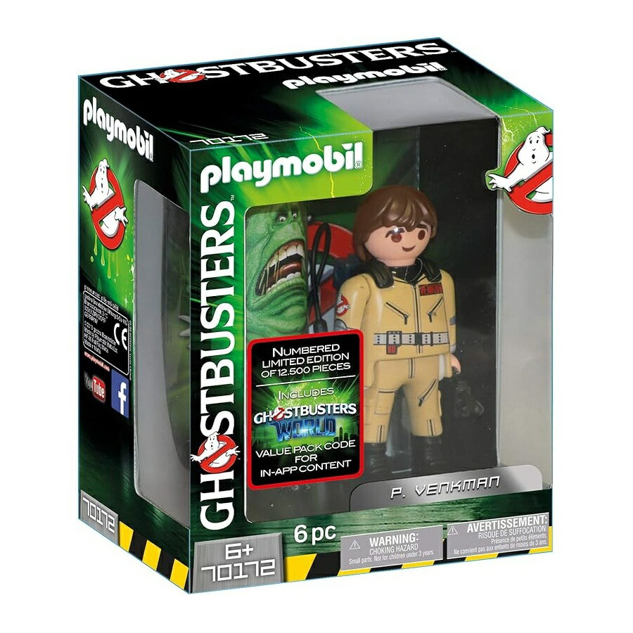 プレイモービル ゴーストバスターズ コレクターズ ～版 P. ヴェンクマン マルチ Playmobil Ghostbusters Collector\u0027s Edition P. Venkman, Multi