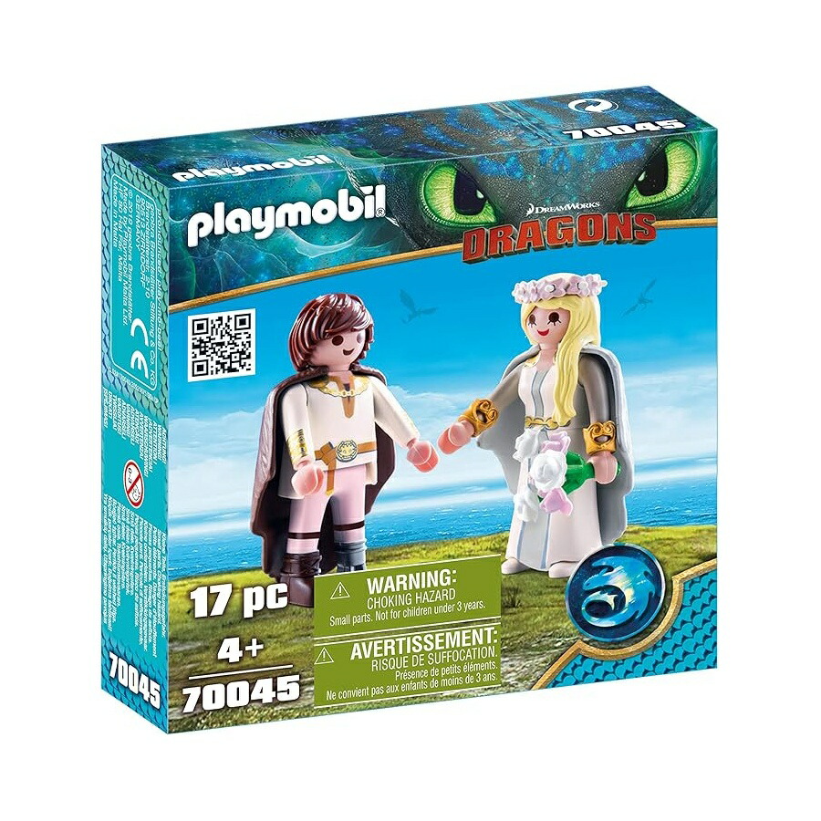 プレイモービル ヒックと火竜 III アストリッド \u0026 ヒック Playmobil How to Train Your Dragon III Astrid \u0026 Hiccup