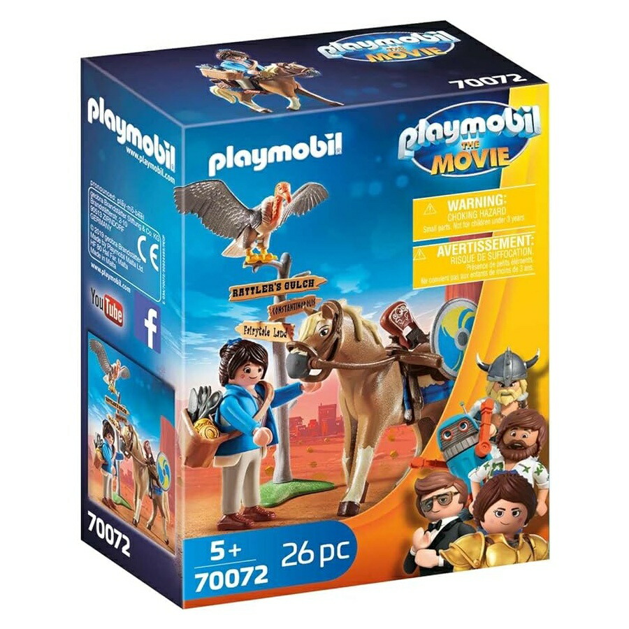 プレイモービル ザ 活動写真 パンパノウサギと馬 70072 Playmobil The Movie Marla with Horse, 70072