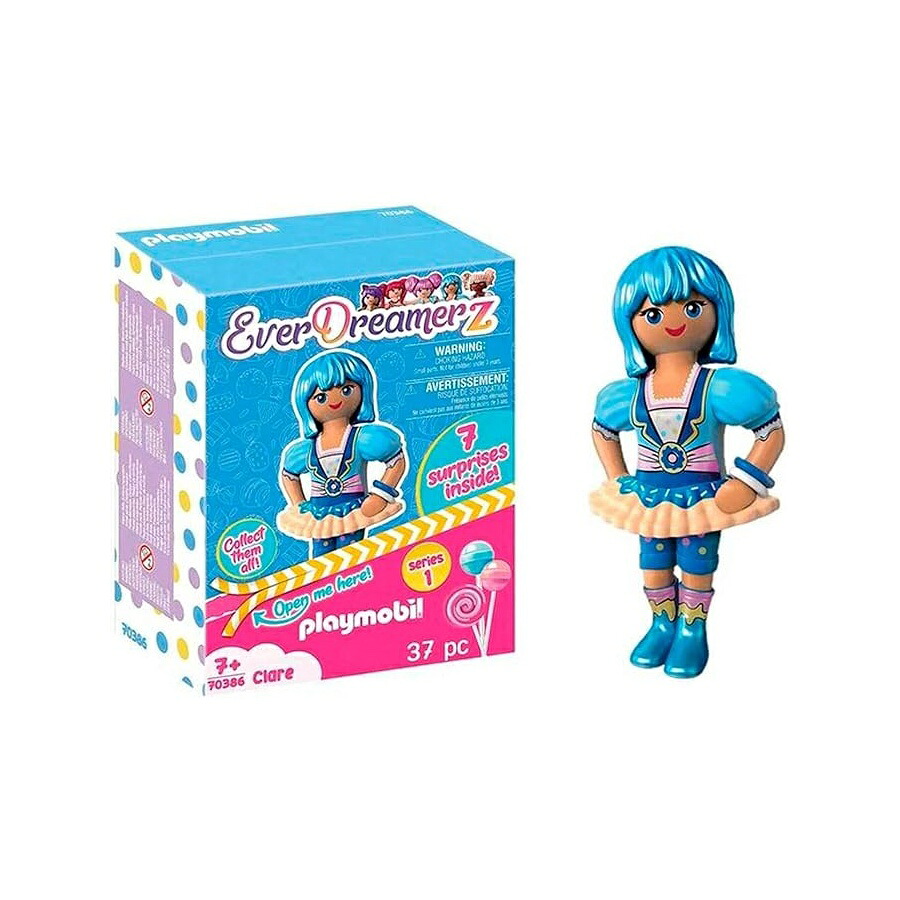 プレイモービル EverDreamerz クレア ドーナツ惹き付けると 7 つのサプライズ付き添い人 Playmobil EverDreamerz Clare with Donut Charm \u0026 7 Surprises