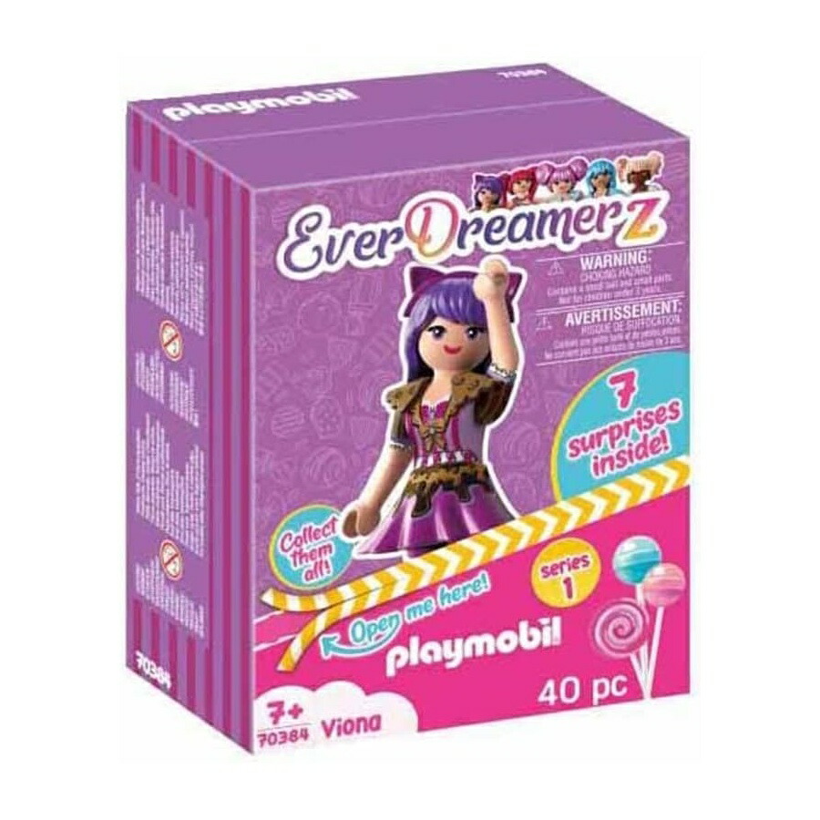 プレイモービル EverDreamerz ヴィオナ 黒茶惹き付けると 7 サプライズ付き添い人 Playmobil EverDreamerz Viona with Chocolate Charm \u0026 7 Surprise