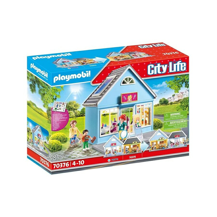 プレイモービル マイ 髪の毛 赤ちょうちん Playmobil My Hair Salon