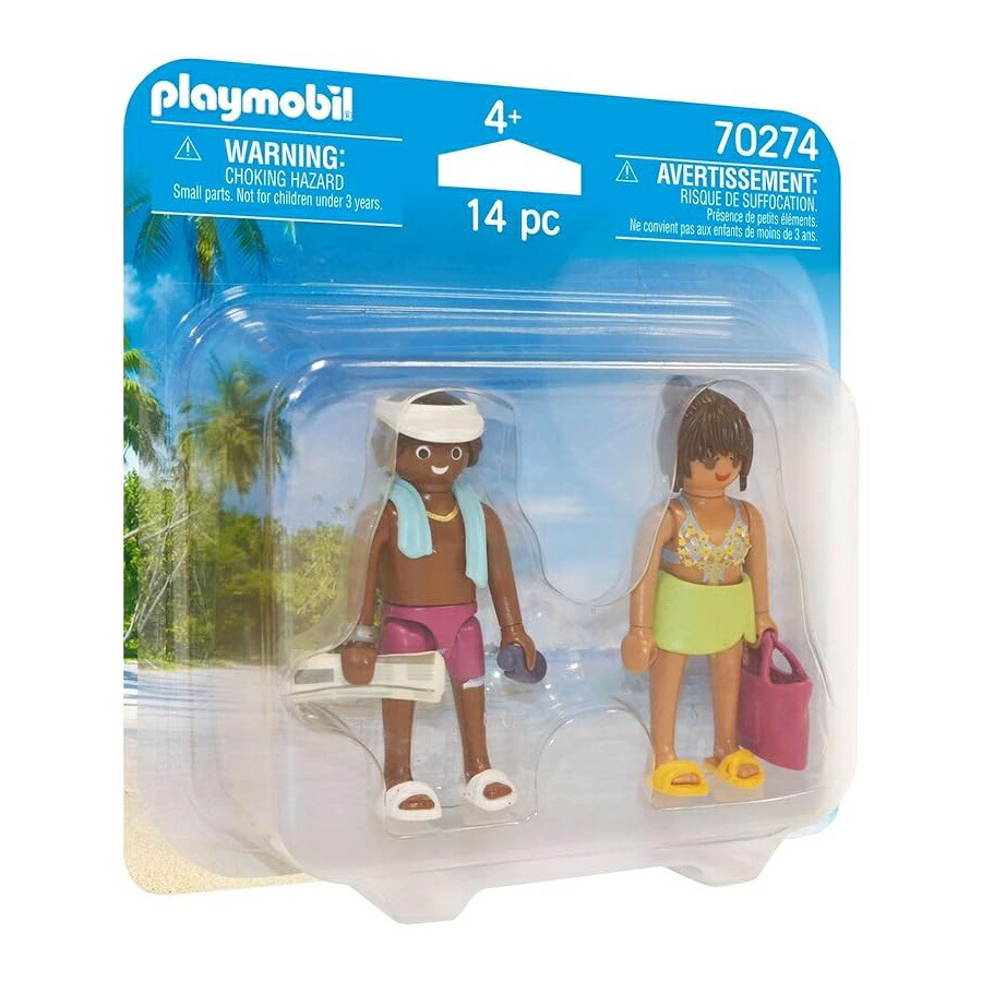 PLAYMOBIL 二人組容器に並べる 御休み 二人組 PLAYMOBIL Duo Pack Vacation Couple