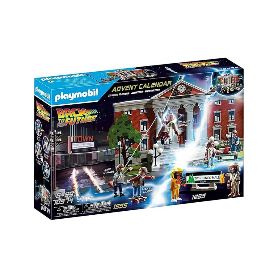 プレイモービル うしろ側 トゥ ザ 此れから アドベント 暦 Playmobil Back to The Future Advent Calendar