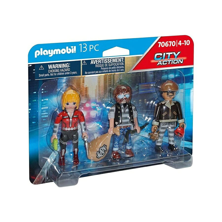 PLAYMOBIL 掠め取る図形書き割り PLAYMOBIL Thief Figure Set