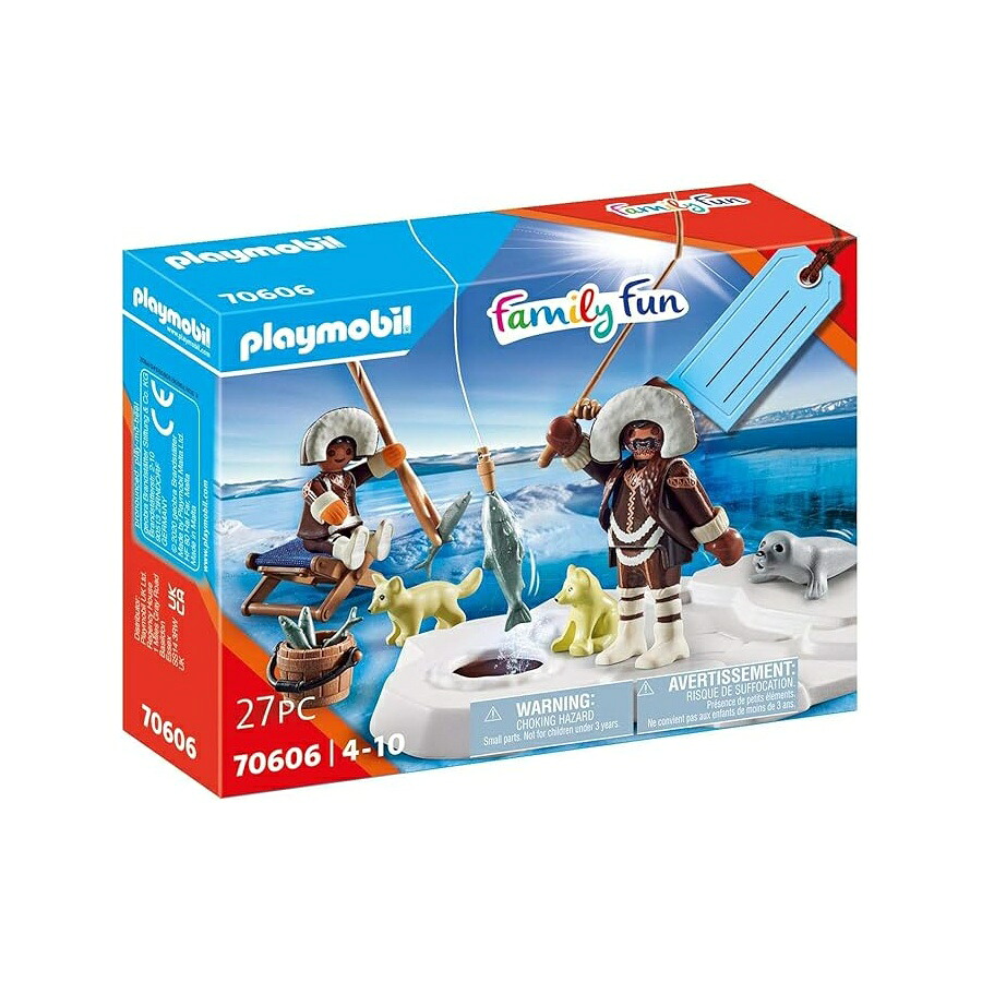 PLAYMOBIL アイスフィッシャーマン 差し上げ物仕掛ける PLAYMOBIL Ice Fisherman Gift Set
