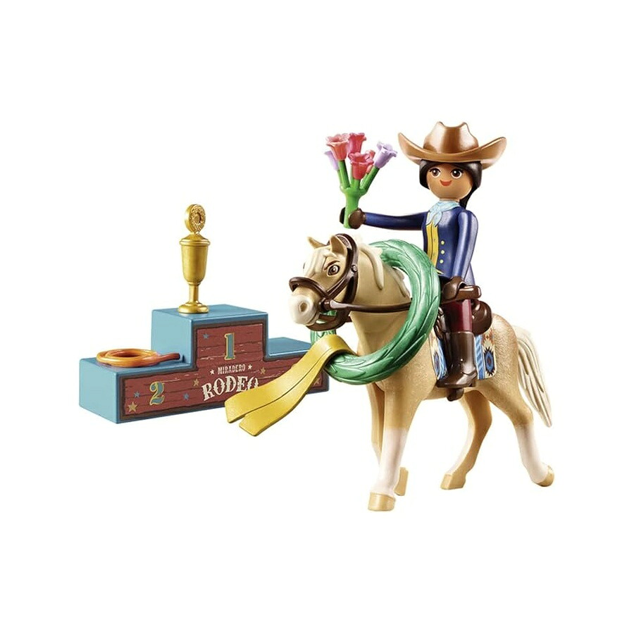 プレイモービル いき込みワークス 肝ったま ロデオ PRU Playmobil DreamWorks Spirit Rodeo PRU