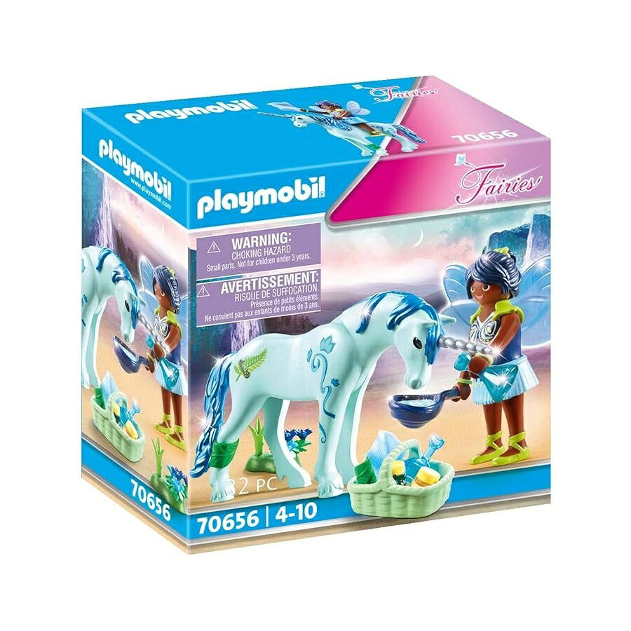 プレイモービル 70656 ユニ玉蜀黍と癒しの御化け Playmobil 70656 Unicorn with Healing Fairy