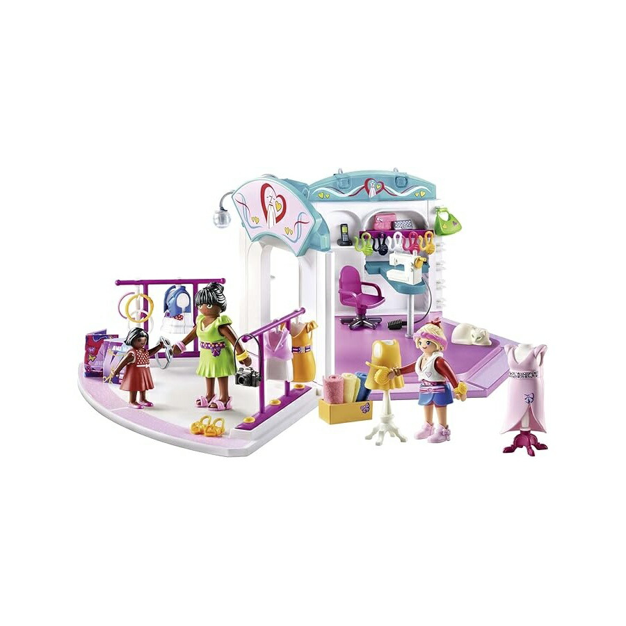 プレイモービル 流行り物 ひな形 制作室 Playmobil Fashion Design Studio