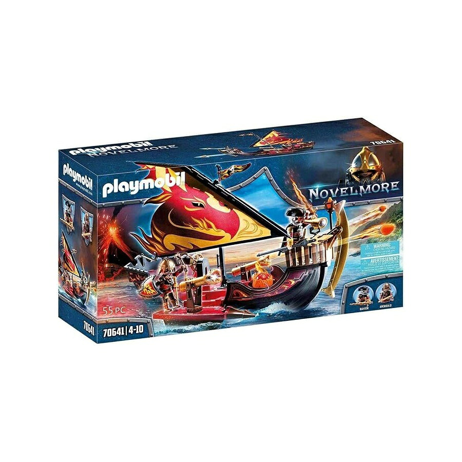 プレイモービル バーナム レイダース ファイアーシップ Playmobil Burnham Raiders Fire Ship