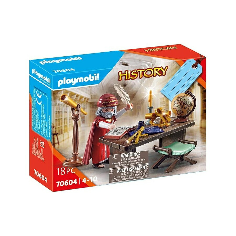プレイモービル ヒストリー 70604 差し上げ物仕掛ける スターガッカー 4歳以上 PLAYMOBIL History 70604 Gift Set Stargucker 4 Years and Above