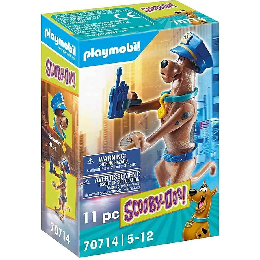 プレイモービル スクービードゥー!収集家向けお巡りさん図形 Playmobil Scooby-Doo! Collectible Police Figure