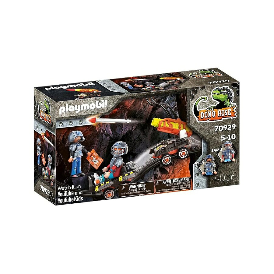 プレイモービル ディノ マイン ロケット弾 Playmobil Dino Mine Missile